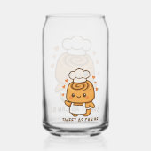"Cute Cinnamon Roll Chef - Kawaii Baking Design (Verso)