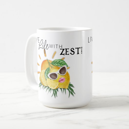 Cute citron Zest Mug (Devant gauche)