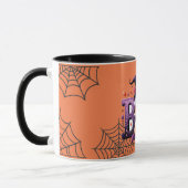 Cute Citrouille Boo Halloween Mug (Gauche)