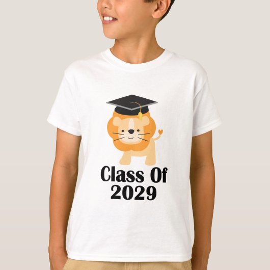 Cute Class of 2029 T-Shirt (Voorkant)