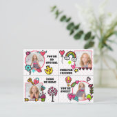 Cute classe Valentine's Day Carte photo sur mesure (Debout devant)
