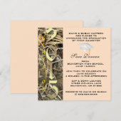 Cute Classic Camo Elegant 2015 Afstuderen Invites Kaart (Voorkant / Achterkant)