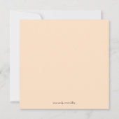 Cute Classic Camo Elegant 2015 Invitations de dipl (Dos)