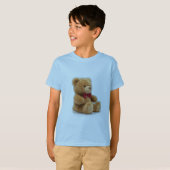 Cute Classic Teddy Bear Art Kids' T-Shirt (Devant entier)