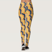 Cute Classy Retro Yoga Tights Leggings (Dos)