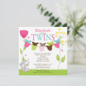 Cute Clothesline Multiples Invitations De Douche P (Debout devant)