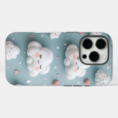 Cute Cloud Phone Case ☁️💙 (Achterkant (horizontaal))