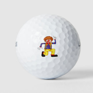 Cute clown golfballen