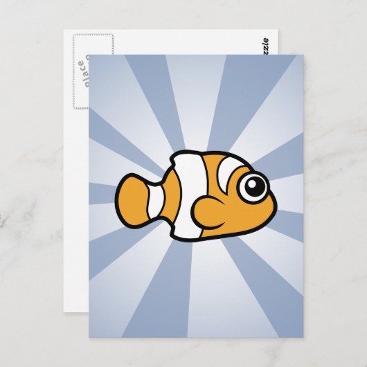 Cute Clownfish Briefkaart (Voorkant / Achterkant)
