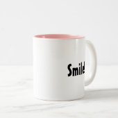 Cute Cochon Smile Café Mug (Devant droit)