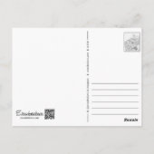 Cute Cock met Lollipop Briefkaart (Achterkant)