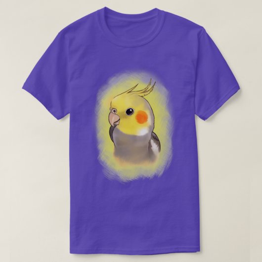 Cute Cockatiel 2 T-shirt (Design voorkant)