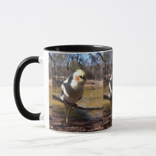 Cute Cockatiel Mug (Gauche)