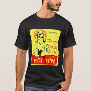Cute Cocker Spaniel Dog Art Cocker T-shirt