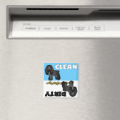 Cute Cocker Spaniel Nettoyer Lave-Vaisselle Magnet (In Situ (Lave-vaisselle))