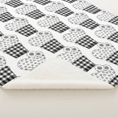 Cute Coeur Cactus Plaid Plante Pot Motif (3/4)