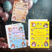 Cute Coffee Lover Invitation fantôme pour enfants 