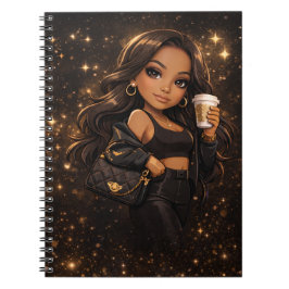 Cute coffee lover notebook notitieboek