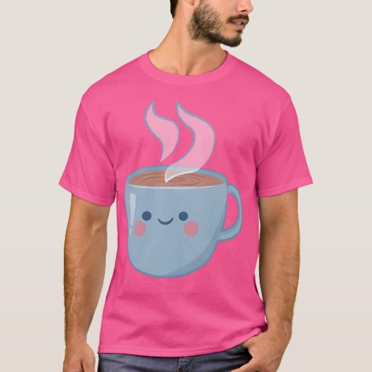 Cute Coffee T-shirt (Voorkant)