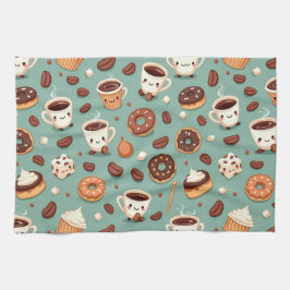 Cute Coffee Theedoek