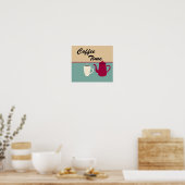 Cute Coffee Time Print (Keuken)