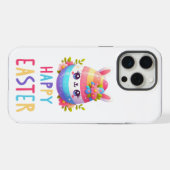 Cute, coloré lapin d'oeuf de Pâques (Verso Horizontal)