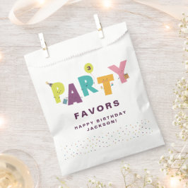 Cute Colorful Bedankzakje