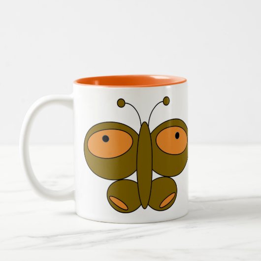 Cute Colorful Butterfly Mok - Meadow Brown (Links)