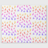 Cute Colorful Cadeaupapier (Vlak)