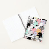 Cute Colorful Cats Notitieboek (Binnen)