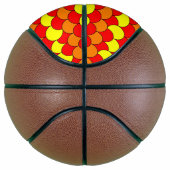 Cute colorful cirkels patroon basketbal (Rechts)