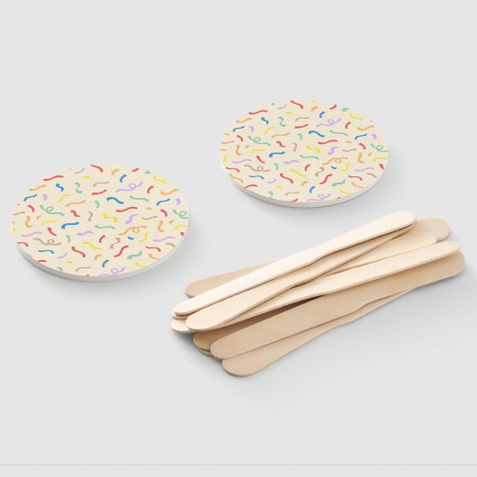 Cute Colorful Confetti Pattern Handwaaier (Niet-gemonteerd)