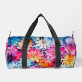 Cute Colorful Daisy Flowers Plunjezak (Achterkant)