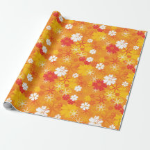 Cute Colorful Daisy Illustration Floral Pattern