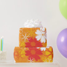 Cute Colorful Daisy Illustration Floral Pattern