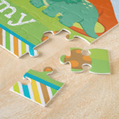 Cute Colorful Dinosaur Friends Kinder Legpuzzel (Zijkant)