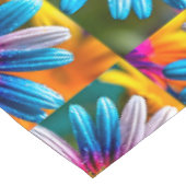 Cute Colorful Flowers Pattern Tafelkleed (Gekanteld)
