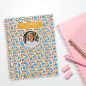 Cute Colorful Handrawing animals Custom Name Photo