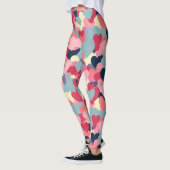 Cute Colorful Heart Pattern Leggings (Links)