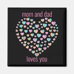 Cute Colorful Heart Pattern Magneet