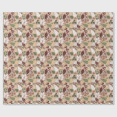 Cute Colorful Herfst Leafs Pattern 2 Cadeaupapier (Vlak)