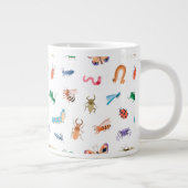 Cute Colorful Insect Pattern Extra Grote Beker (Rechts)