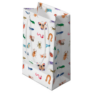 Cute Colorful Insect Pattern Klein Cadeauzakje