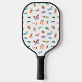 Cute Colorful Insect Pattern Pickleball Paddle (Achterkant)