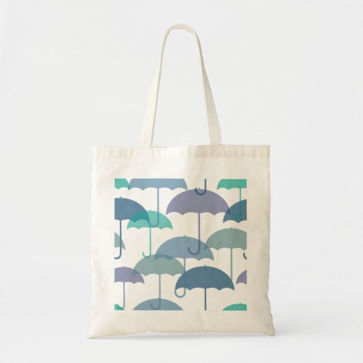 Cute Colorful Layered Umbrella Canvas tas (Voorkant)