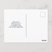 Cute Colorful Macarons Pattern Dank u Briefkaart (Achterkant)