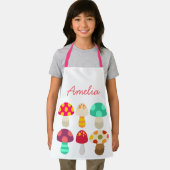 Cute colorful paddenstoelen schort (Insitu)