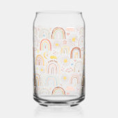 Cute Colorful Rainbows and Daisy Flowers Abstract (Verso)