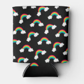 Cute Colorful Rainbows Patroon Blikjeskoeler (Voorkant)