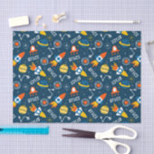 Cute Colorful Space Adventtern Tissuepapier (Craft)